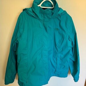 North Face Hyvent Rain Jacket Womens XXL